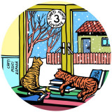 Cumpara ieftin Coaster- Zapadă, pisici, cărți - Hardcover - ***