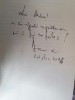 Dan C. Mihailescu - Castelul, biblioteca, puscaria (autograf)