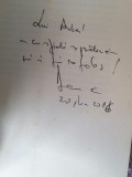 Dan C. Mihailescu - Castelul, biblioteca, puscaria (autograf)