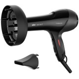 Uscator de par Braun Senso Care HD785 + Difuzor, 2000W, tehnologie Iontec, 10 setari, Negru