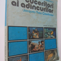 Cuceritorii ai adancurilor - Jacques Yves Cousteau - Alexandru Marinescu