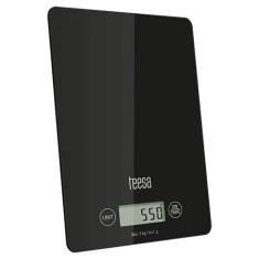 CANTAR BUCATARIE STICLA NEGRU TEESA EuroGoods Quality foto
