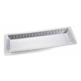 Tava lemn argintiu 38.5x13x3 cm