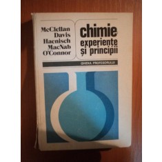 CHIMIE : EXPERIENTE SI PRINCIPII . GHIDUL PROFESORULUI de A.L. MCCLELLAN ... PAUL R. O&#039;CONNOR , 1983