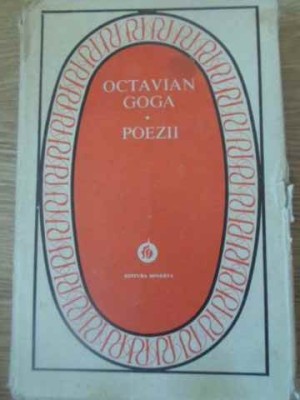 POEZII-OCTAVIAN GOGA-94939 foto