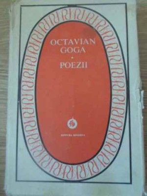 POEZII-OCTAVIAN GOGA foto