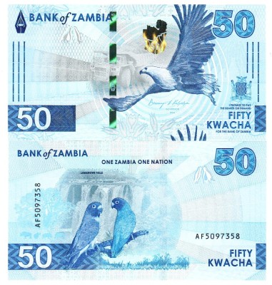 Zambia 50 Kwacha 2025 P-64 UNC foto
