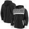 Los Angeles Kings hanorac de bărbați cu glugă black True Classics 3-Button Pullover Hoodie - S