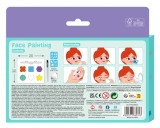 Trusa make-up pictura fata cu sabloane incluse - Curcubeu si stele | Avenir
