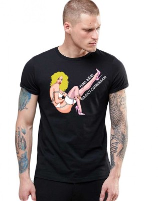 Tricou barbati negru - Fiind Baiet Cutreieram - 2XL foto