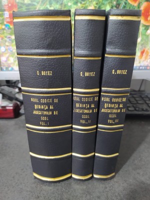Corneliu Botez, Noul codice de ședință al judecătorului de ocol vol. 1-3 039 foto