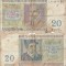 1950 (1 Iulie), 20 Francs (P-132a) - Belgia