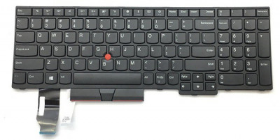 Tastatura laptop noua IBM Thinkpad E580 L580 Black Backlit US foto