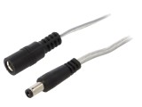 Cablu Alimentare DC 2m 5,5/2,5 mm 2x0,5mm2