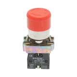 Buton comanda oprire de urgenta rosu cu deblocare prin rasucire 1NC, 400V/10A, 30mm LAY5 Breckner Germany