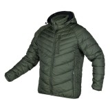 Geaca de lucru matlasata Mix&amp;Match, cu gluga, verde inchis, marimea S/48, NEO