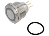 Comutator Anti-Vandalism ONPOW 2 Poziții SPDT 3A/220VAC IP65 GQ25-L-11E/J/G/24V/S