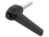 Manetă franceză neagră 40mm 73mm