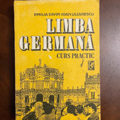 Emilia Savin, Ioan Lazarescu - LIMBA GERMANA CURS PRACTIC vol. 1 (1992 Ca noua!)