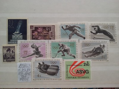 1934-1963- Austria-Diverse-MNH foto