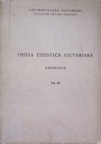 PROZA ESEISTICA VICTORIANA. ANTOLOGIE VOL.3-ANA CARTIANU, STEFAN STOENESCU-237693