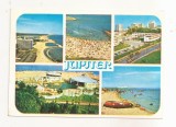 RF84 - Carte Postala - Jupiter, imagini din statiune, circulata 1985