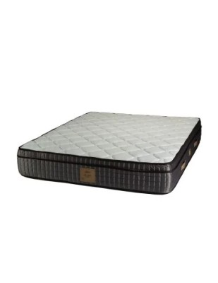 Saltea ortopedica, Lux Memory Platinum, 160x200x30cm, fermitate tare, cu plasa de arcuri, memory foam 2,5 cm, husa matlasata, sistem de aerisire perim foto