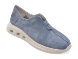 Cumpara ieftin Pantofi sport EPICA albastri, QS872, din piele intoarsa