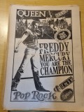 Pop rock &amp; sport 29 noiembrie 1991-moartea lui freddy mercury