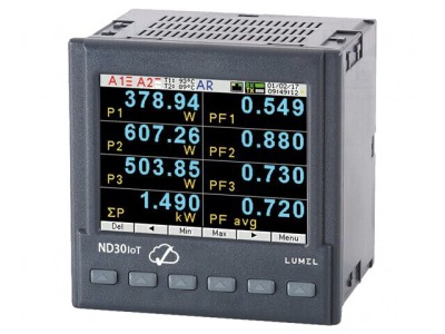 Aparat de măsură parametri rețea digital ND30IOT pentru montare foto