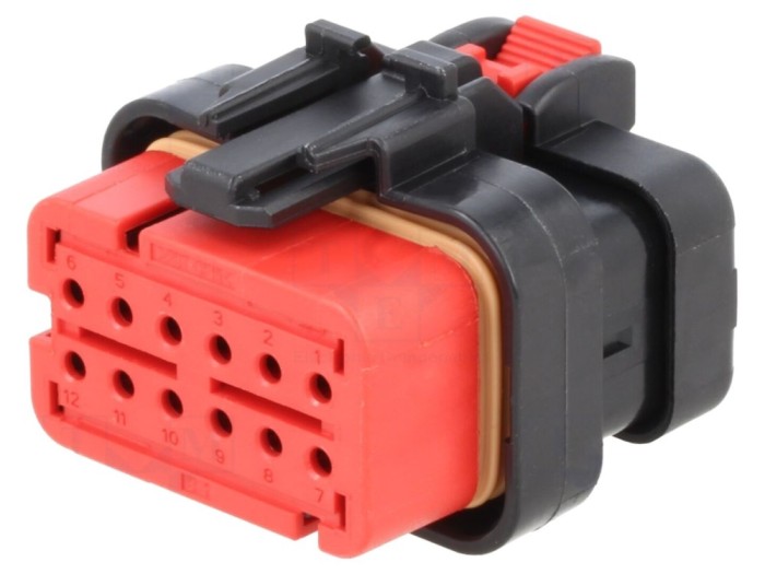 Adaptor Plug 12P Round Key 1