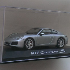 Macheta Porsche 911 Carrera S 2016 (991/II) - Herpa 1/43 (Ed. Reprezentanta)