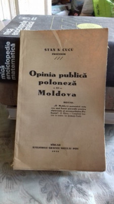 OPINIA PUBLICA POLONEZA SI MOLDOVA - STAN N. CUCU foto