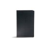 CSB Everyday Study Bible, Charcoal Leathertouch