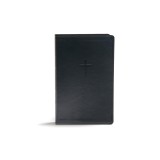 CSB Everyday Study Bible, Charcoal Leathertouch