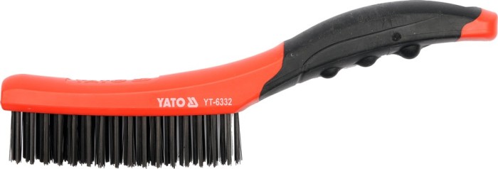 Perie sarma 4 randuri cu maner plastic 260 mm YATO