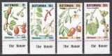 Botswana 1979 - Copaci și Fructe, MNH