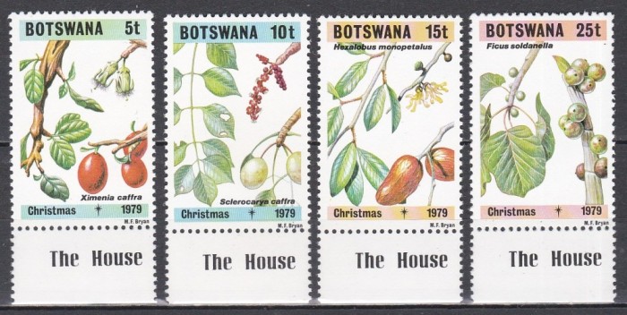 Botswana 1979 - Copaci și Fructe, MNH