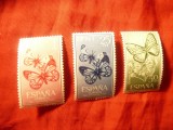 Serie IFNI colonie spaniola 1963 - Fluturi ,3 valori, Nestampilat