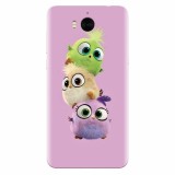 Husa silicon pentru Huawei Y6 2017, Baby Birds