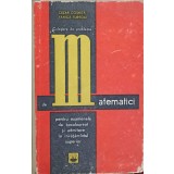 CULEGERE DE PROBLEME DE MATEMATICI PENTRU EXAMENELE DE BACALAUREAT SI ADMITERE IN INVATAMANTUL SUPERIOR-CEZ-228828
