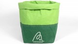 Sac de depozitare Amouhom, hartie, verde, 1350ml, 28 x 15 x 15 cm