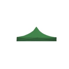Prelata,copertina pentru acoperis cort tip pavilion Flippy, 2 x 2 m , impermeabila, invelis din material textil oxfort 700D, cauciucat Verde foto