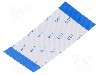 Banda FFC, 45 pini, lungime 50mm, seria FFC5-TIN, GCT - 05-45-A-0050-A-4-06-4-T