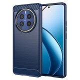 Husa Realme 12 Pro Techsuit Carbon Silicone, albastru