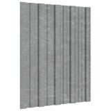 vidaXL Panou de acoperiș 36 pcs Argintiu 60 x 45 cm Oțel galvanizat 42047108