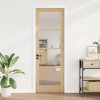 VidaXL Ușă Interioară cu Sticlă ORKDAL Maro 78 x 232 cm 4102691