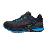 Pantofi Grisport Caresite Gri - Dark Grey/Cyan Blue, 41