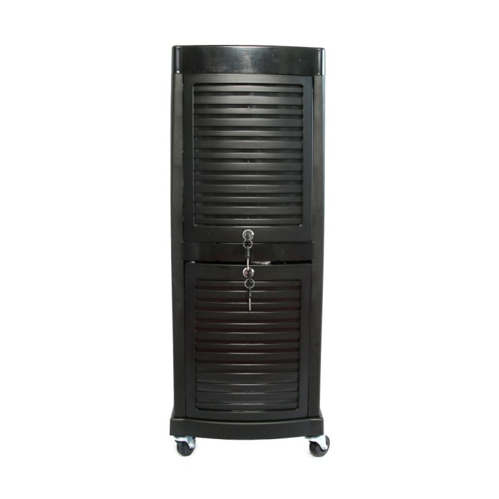 Cărucior pentru coafor, culoare negru/verde aprins K2(Green)