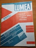 Revista lumea 24 martie 1988-ceausescu intalnire cu yasser arafat